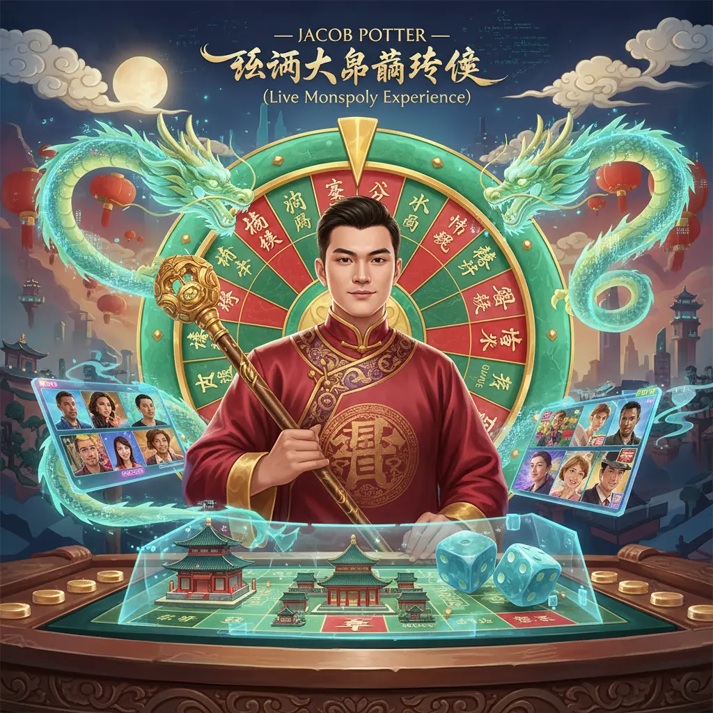 Live dealer monopoly experience - Potter