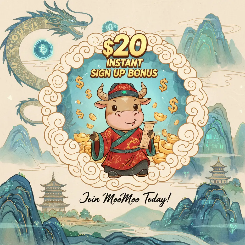 instant $20 sign up bonus - MooMoo