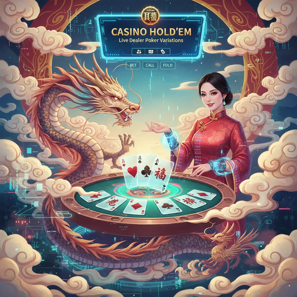 Live dealer poker variations - Casino