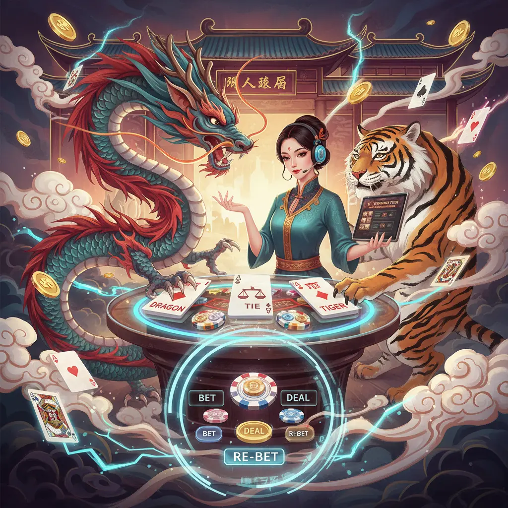 Live dealer dragon tiger rules - Dragon