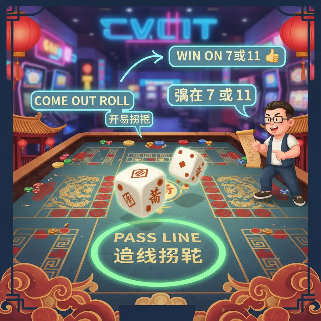 Beginner's guide to live craps - Pass