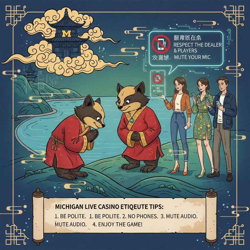 Live casino etiquette tips - Michigan