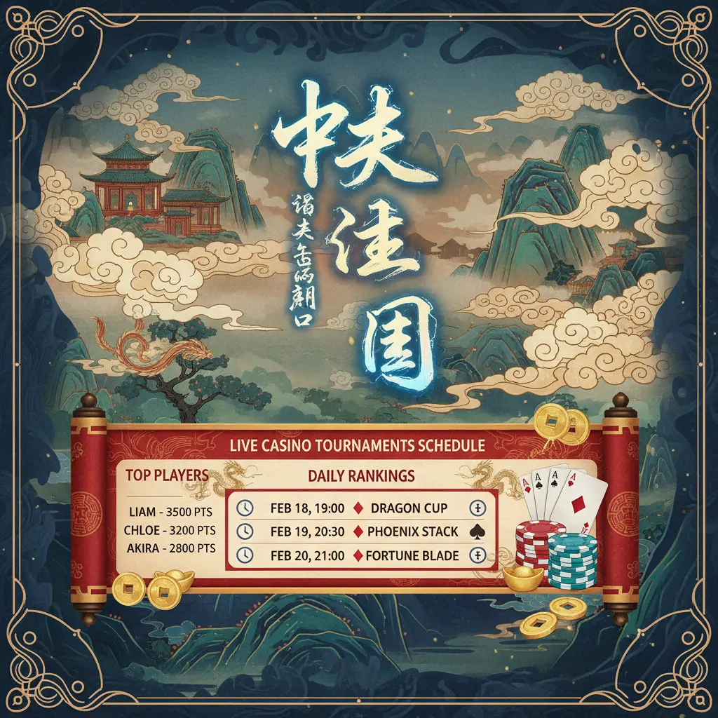 Live casino tournaments schedule - Leaderboards