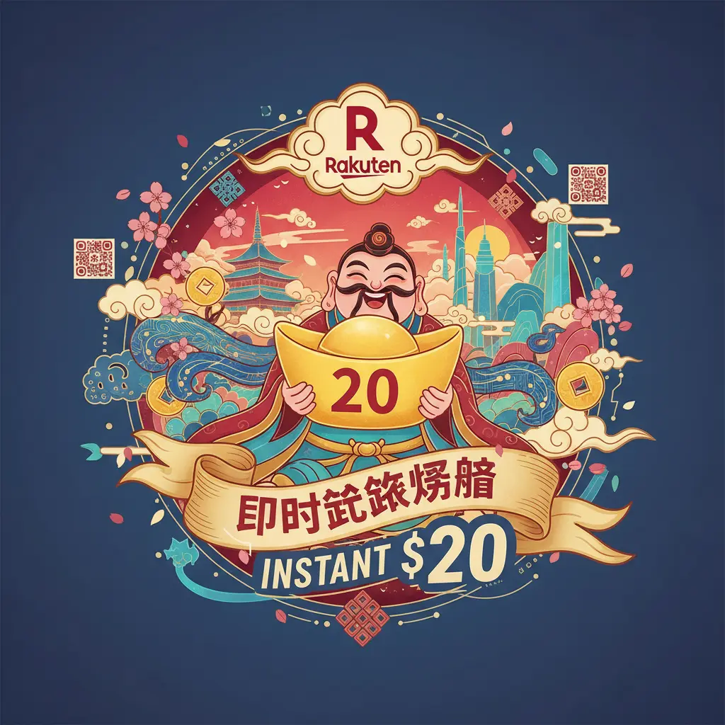 instant $20 sign up bonus - Rakuten