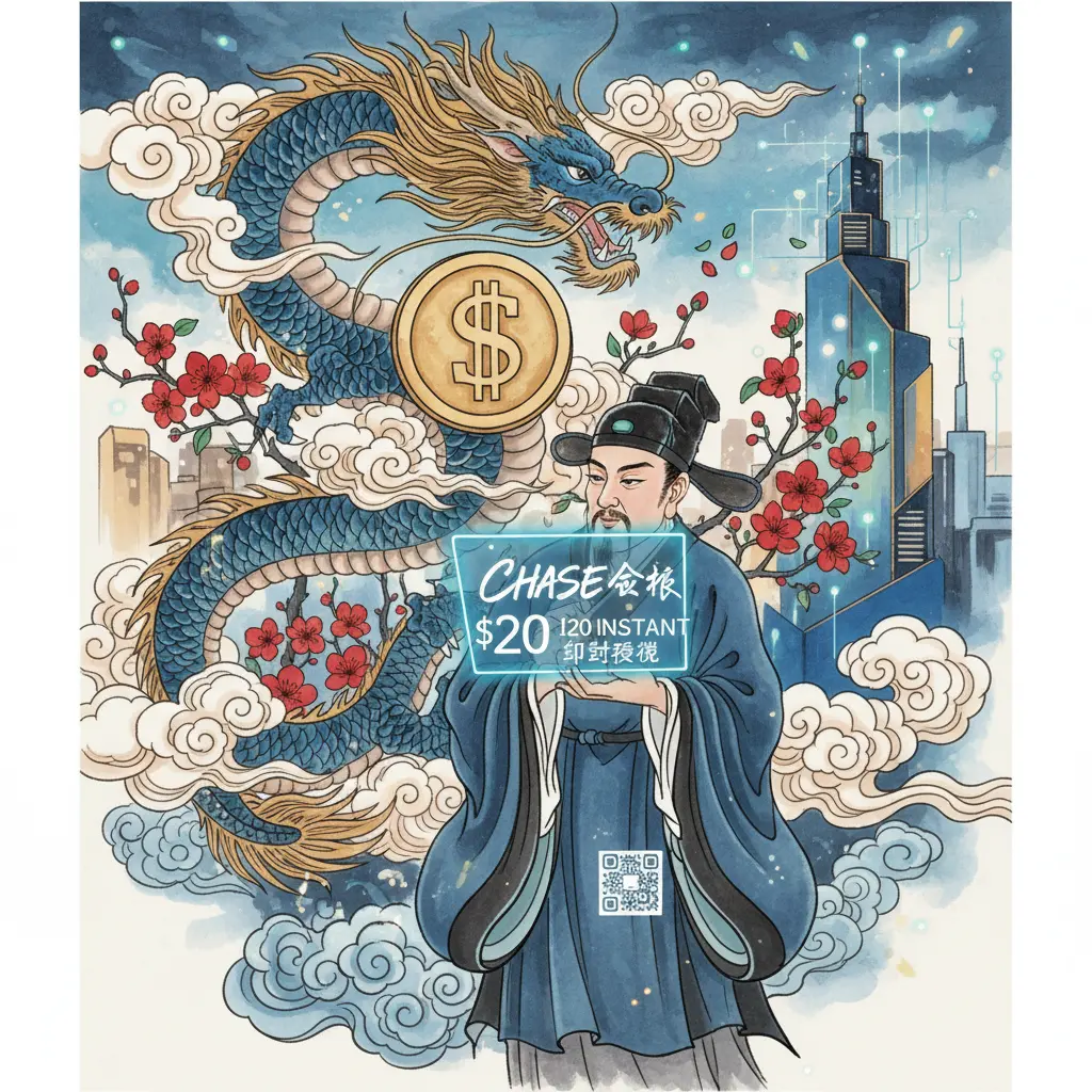 $20 sign up bonus instant withdraw - Chase