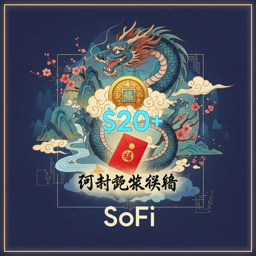 instant $20 sign up bonus - SoFi