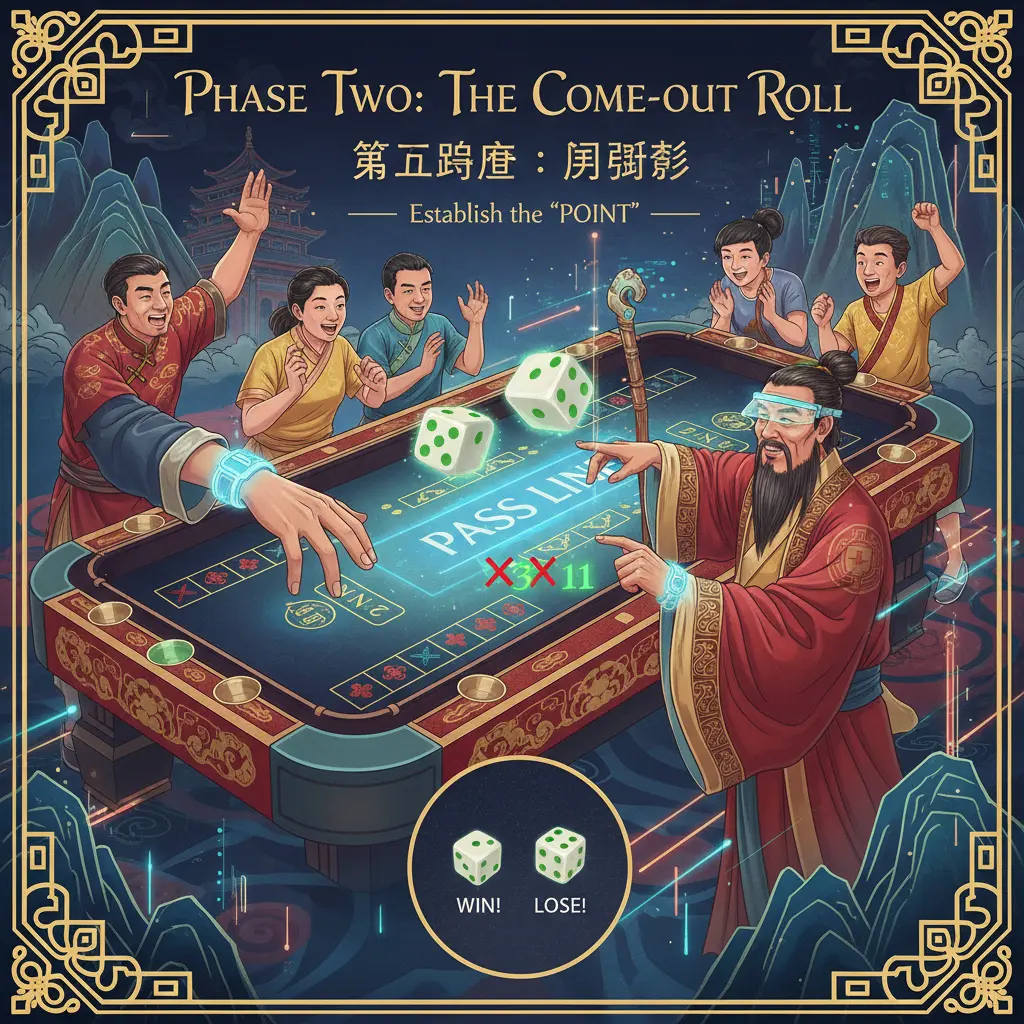 Beginner's guide to live craps - Phase