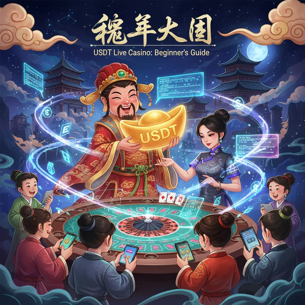 Live dealer casino for beginners - USDT