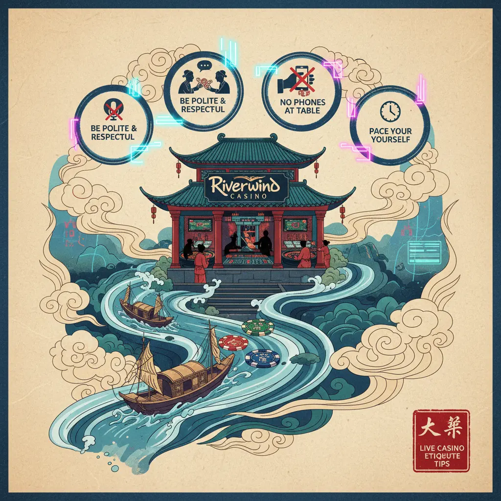 Live casino etiquette tips - Riverwind
