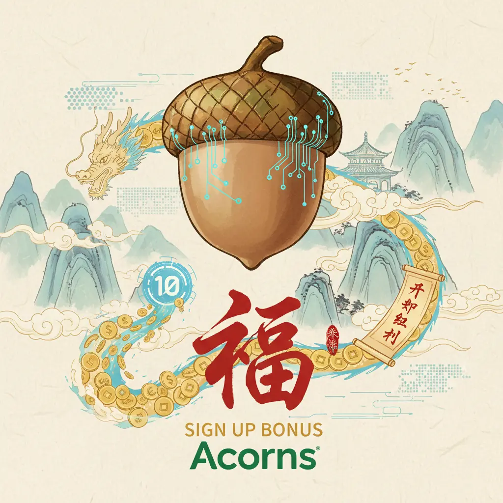 10 sign up bonus - Acorns