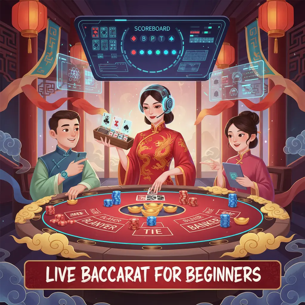 Live dealer casino for beginners - Baccarat