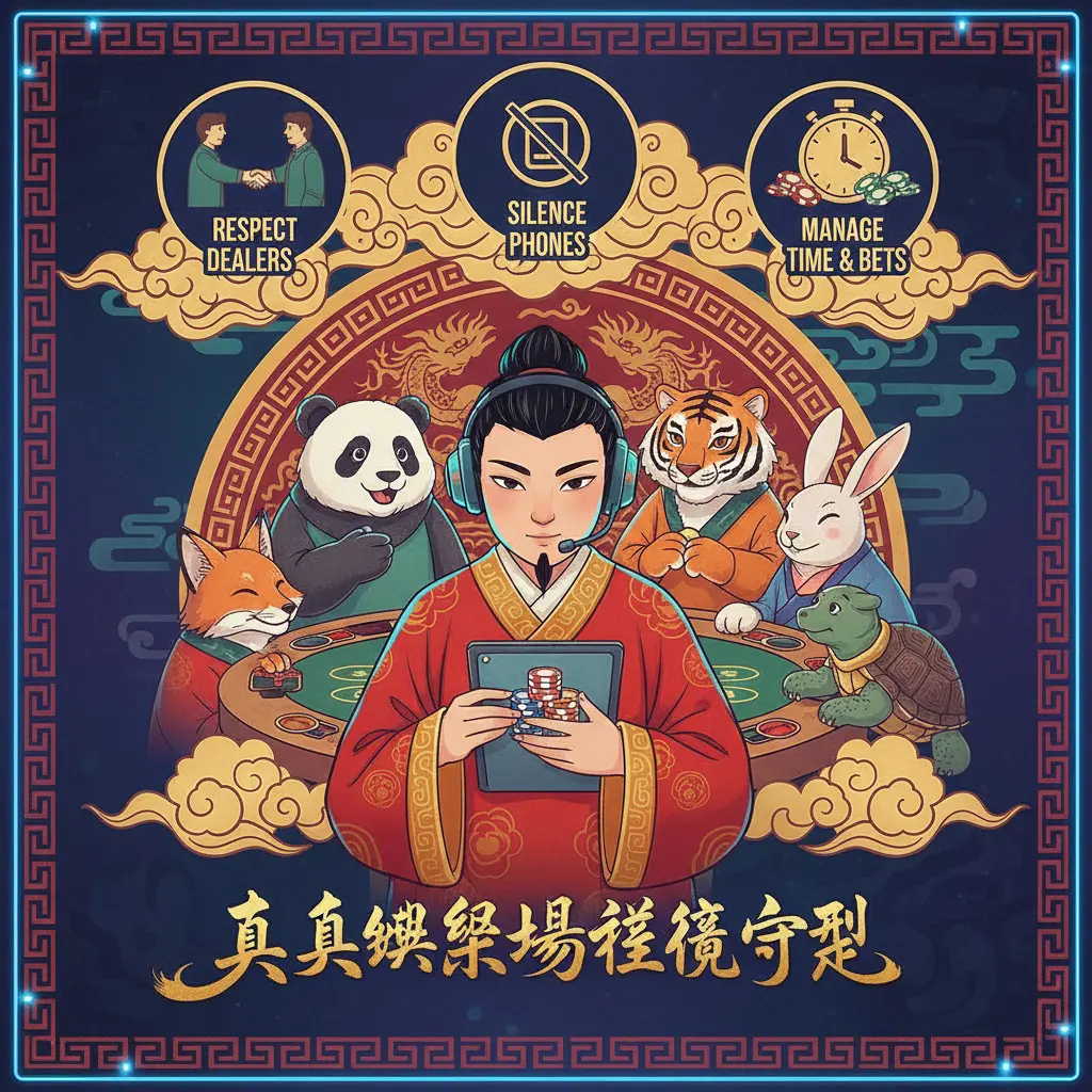 Live casino etiquette tips - Etiquette