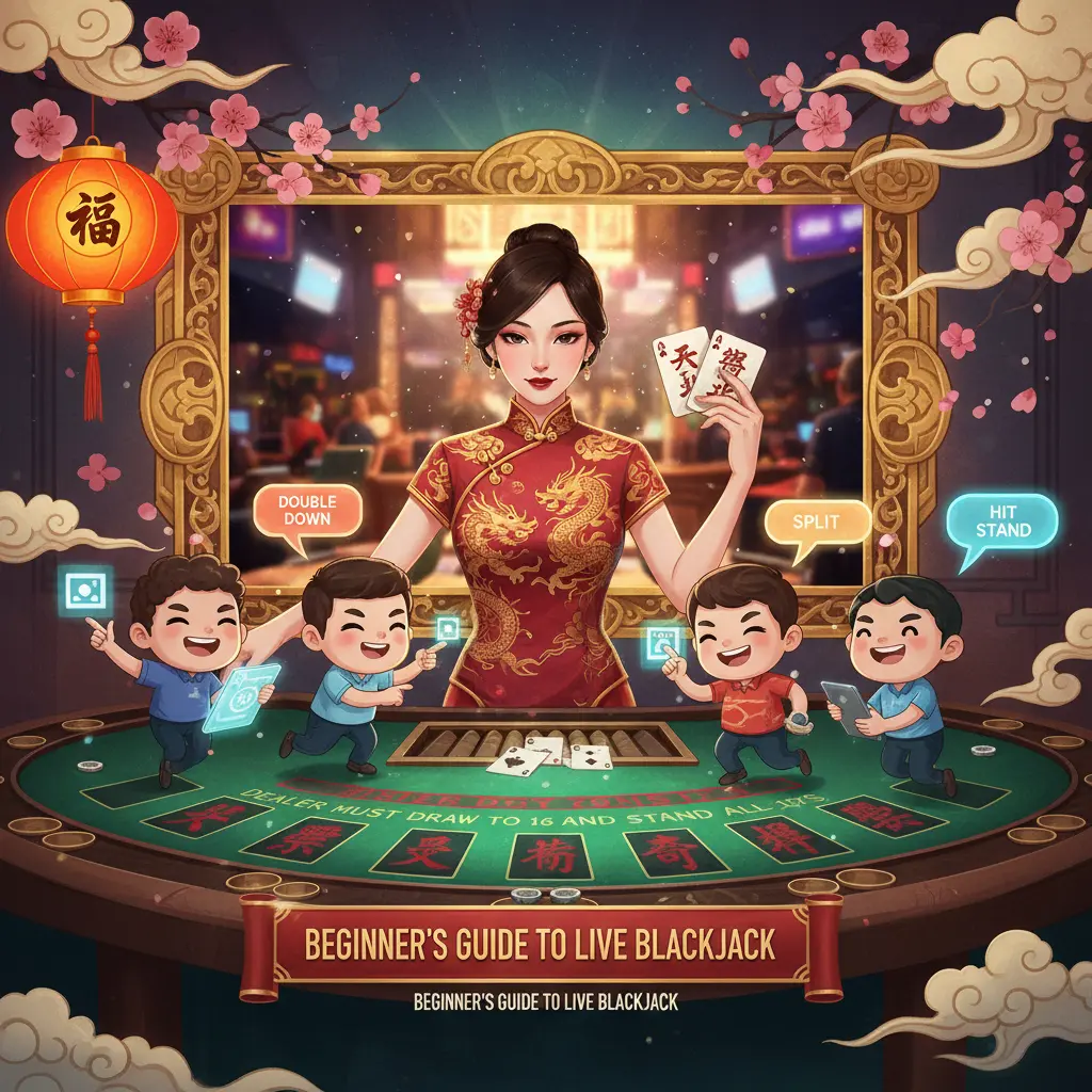 Live dealer casino for beginners - Blackjack