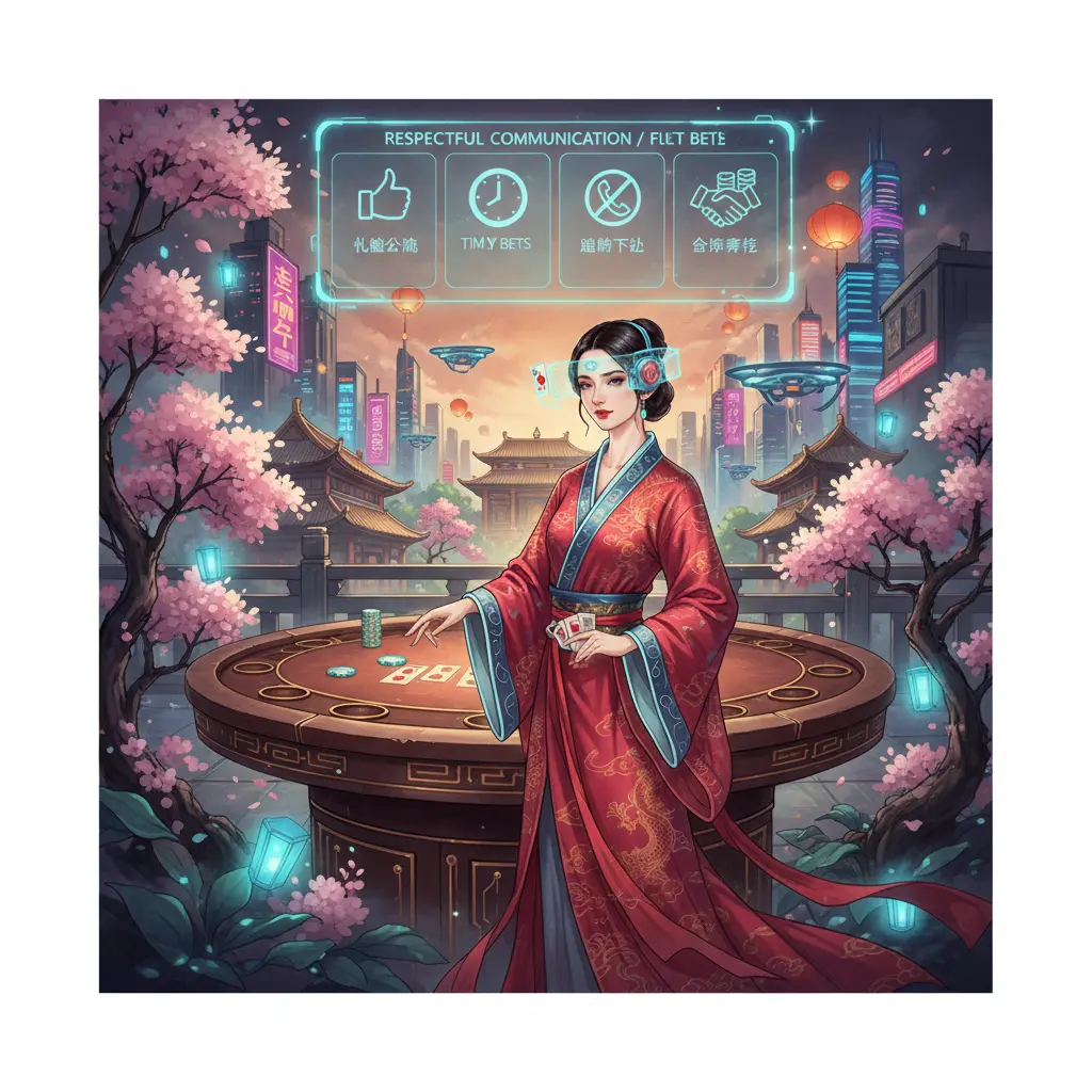 Live casino etiquette tips - Dealer