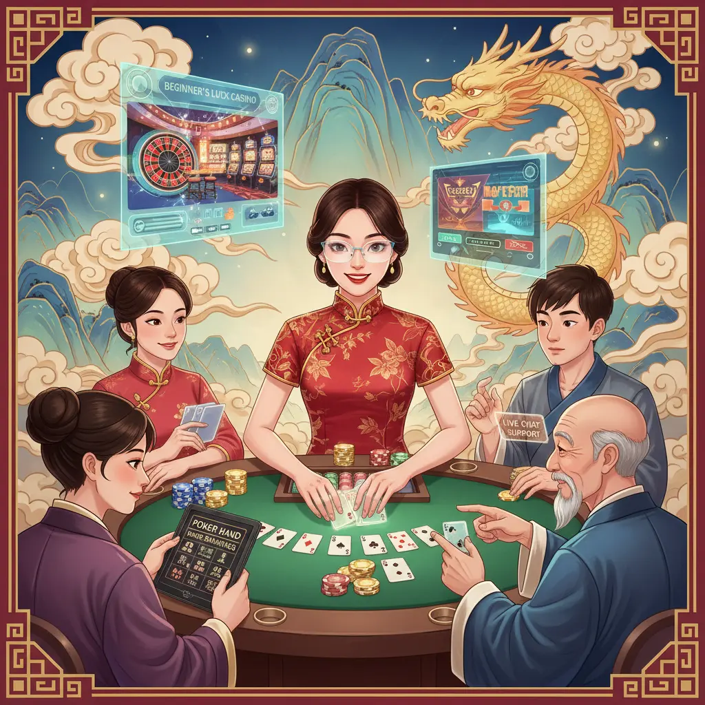 Live dealer casino for beginners - Poker