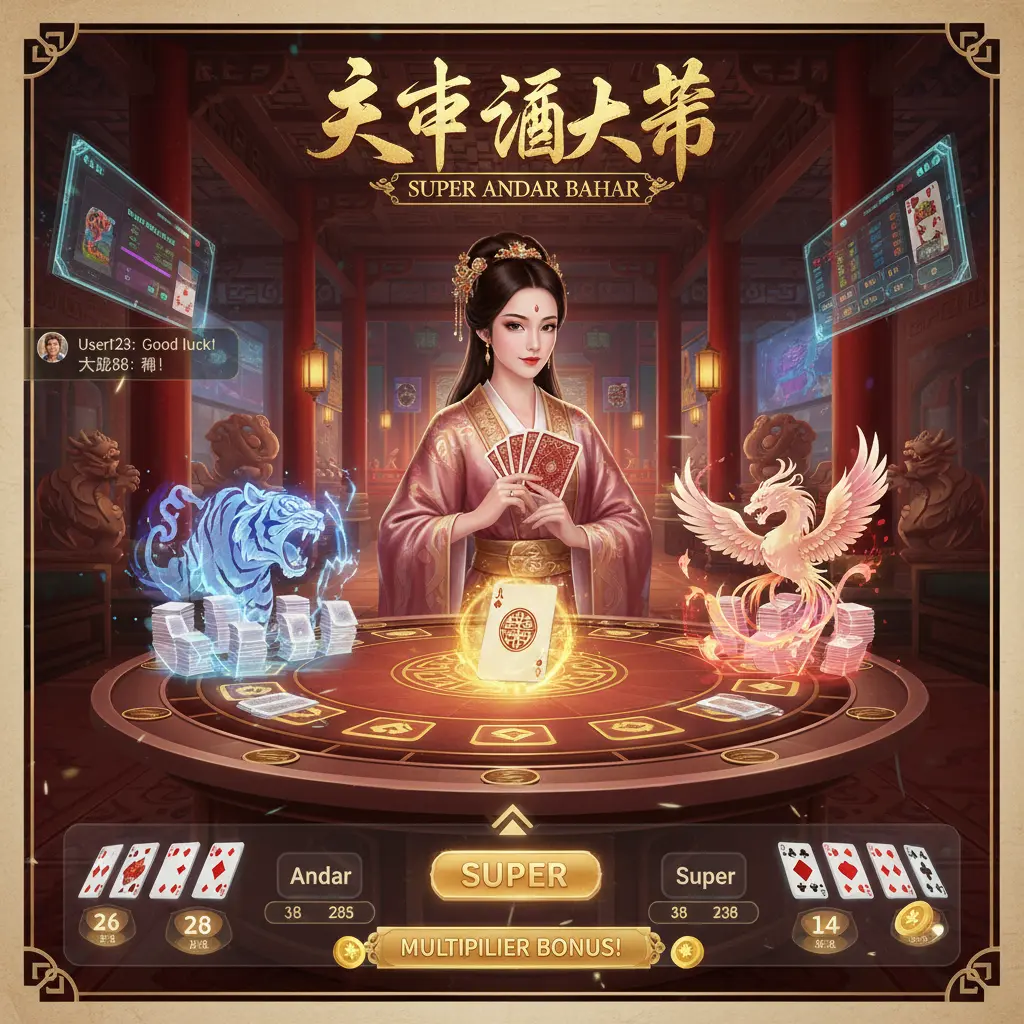 Live dealer andar bahar online - Super