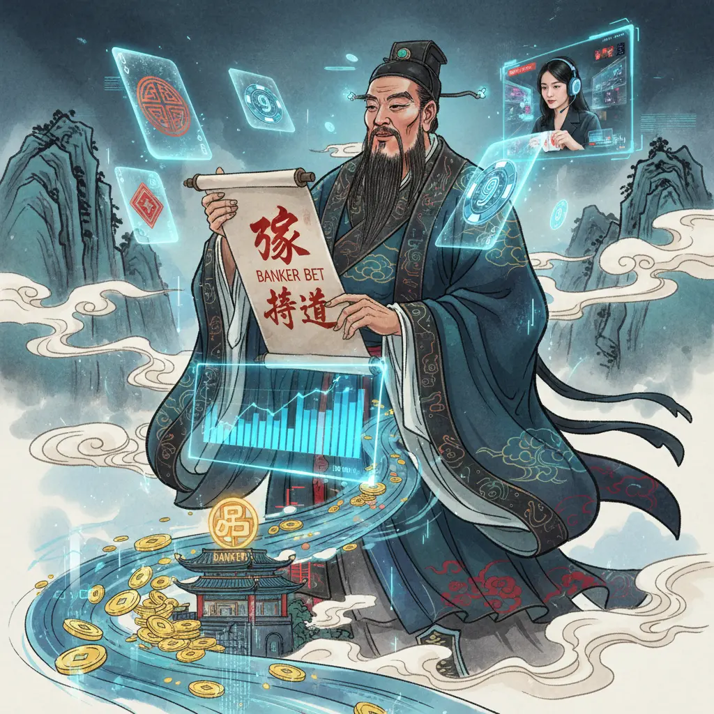 Live dealer baccarat strategies - Banker