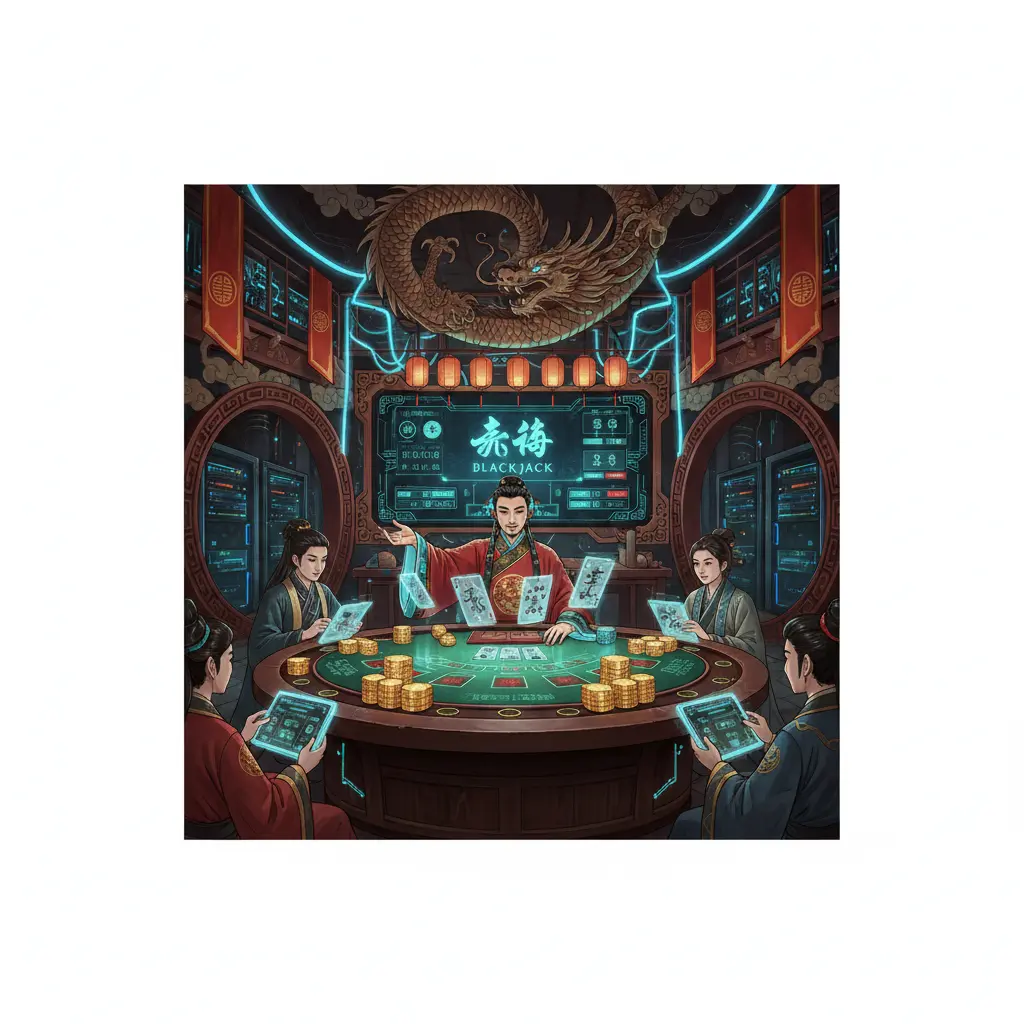 Live casino studio technology - Blackjack