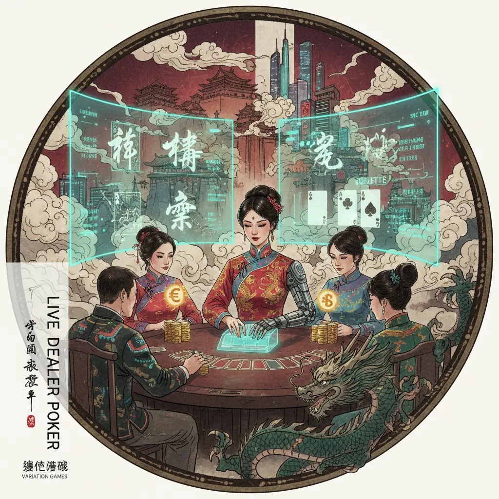 Live dealer poker variations - Dealer