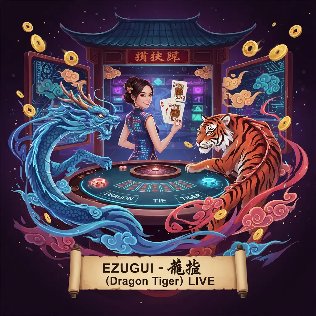 Live dealer dragon tiger rules - Ezugi