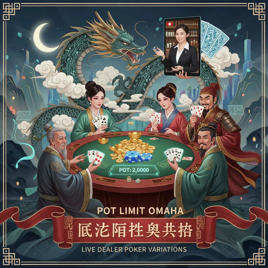 Live dealer poker variations - Limit