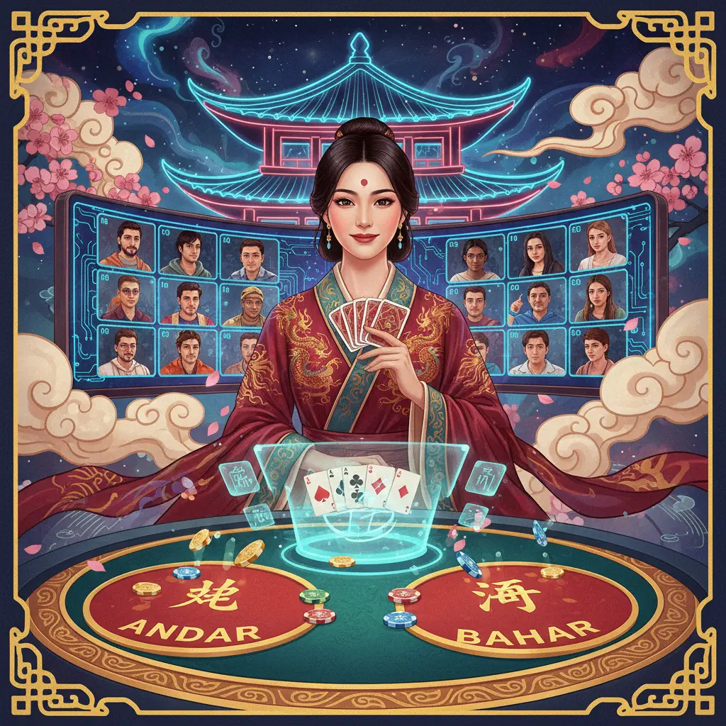 Live dealer andar bahar online - Indian