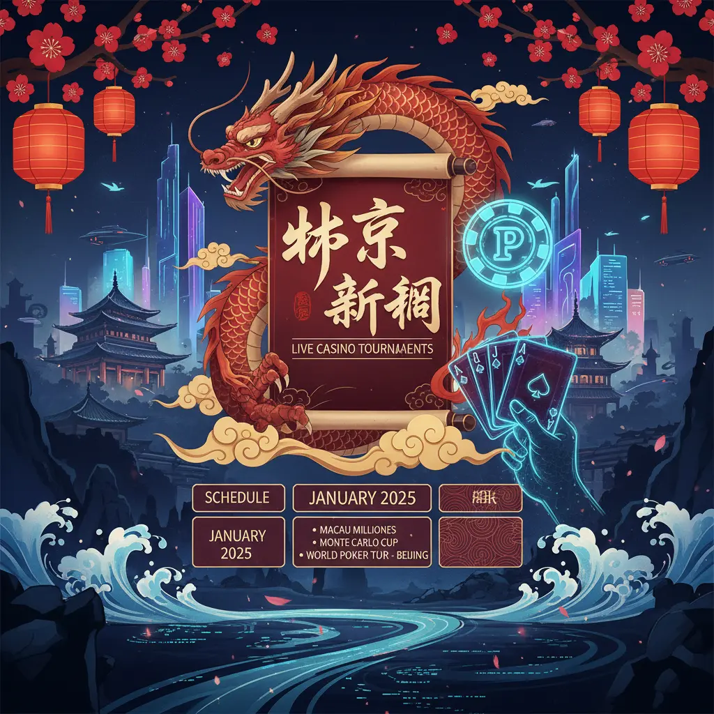 Live casino tournaments schedule - Poker