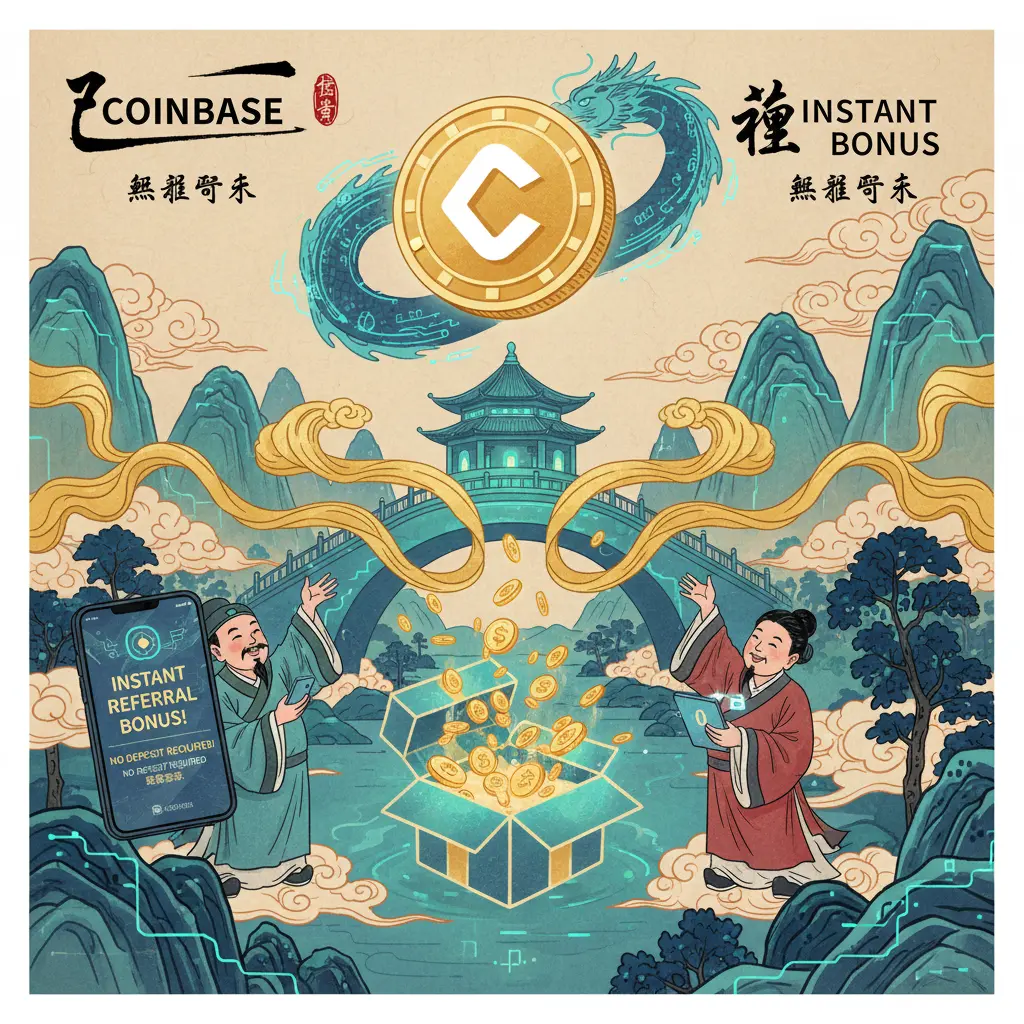 instant referral bonus no deposit - Coinbase