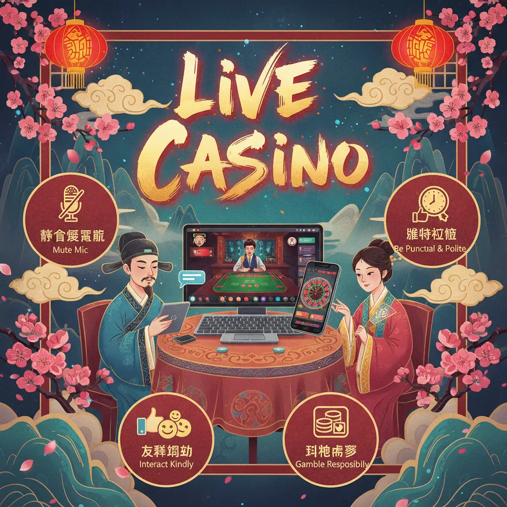 Live casino etiquette tips - Online