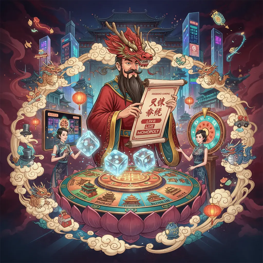 Live dealer monopoly experience - Hasbro