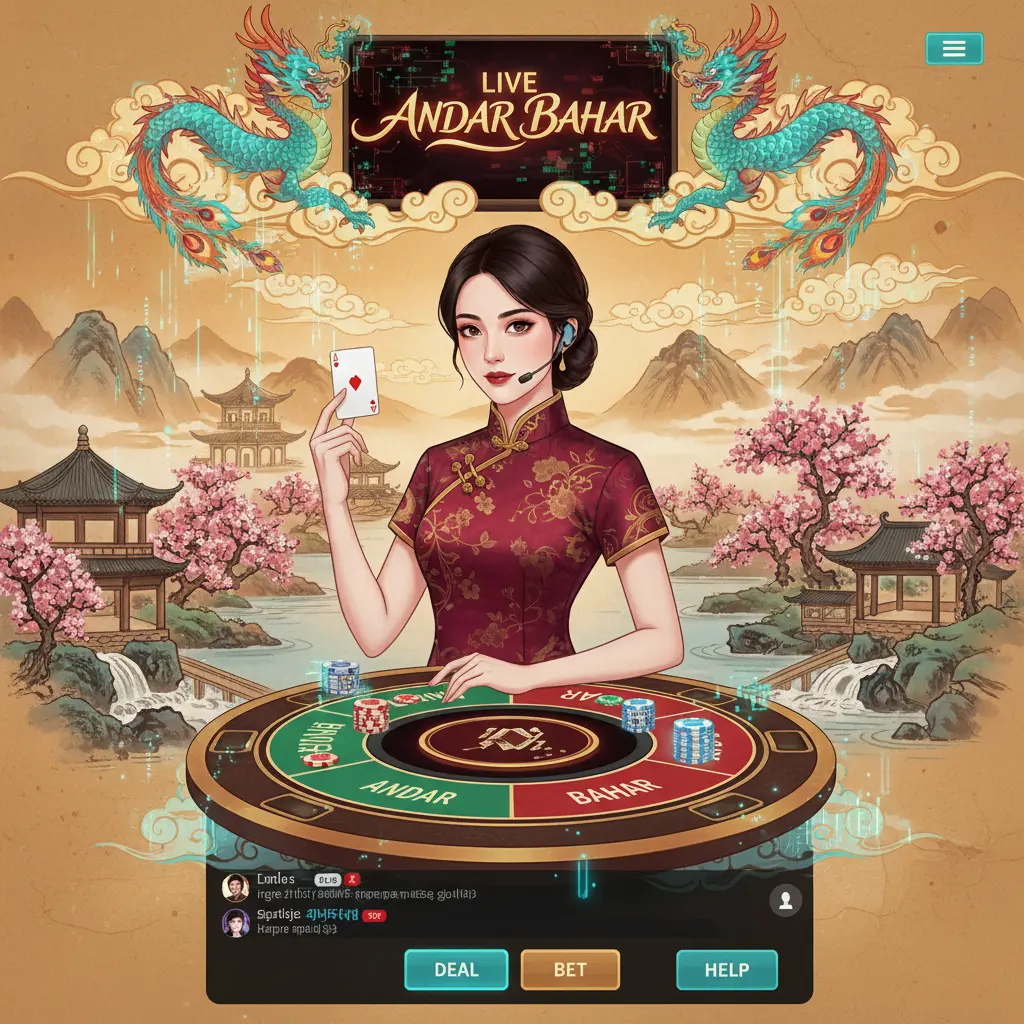 Live dealer andar bahar online - Casino