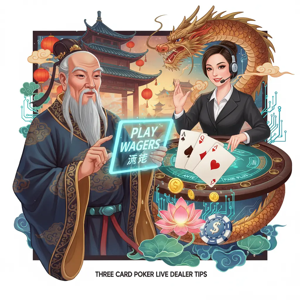 Three card poker live dealer tips - wagers